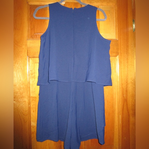 Elegant Summer Casual Off Shoulder Ruffle Sleeveless One Piece Rompers - Picture 3 of 3